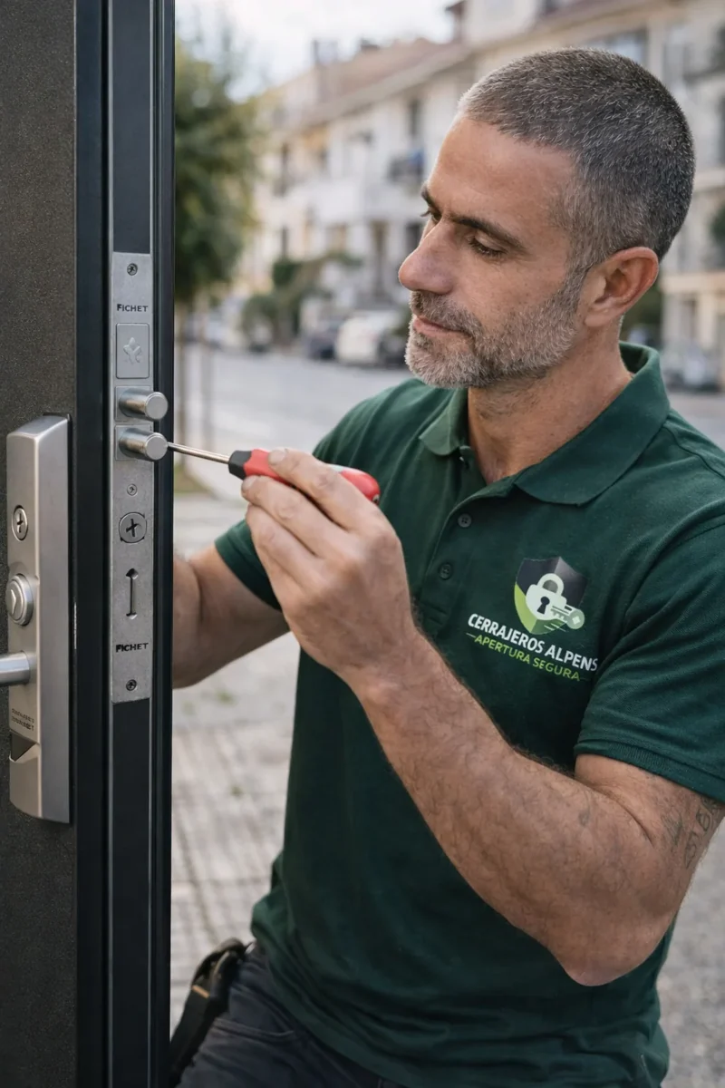 Apertura de puertas y cambios de cerradura en Alpens